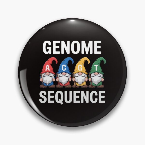 Item preview, Genome Sequence Gnome Biology Physics Science Pun designed and sold by MelSurf.