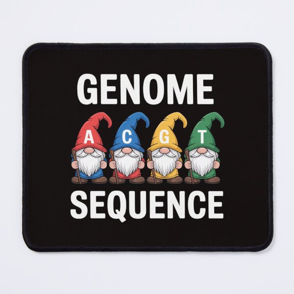 Item preview, Genome Sequence Gnome Biology Physics Science Pun designed and sold by MelSurf.