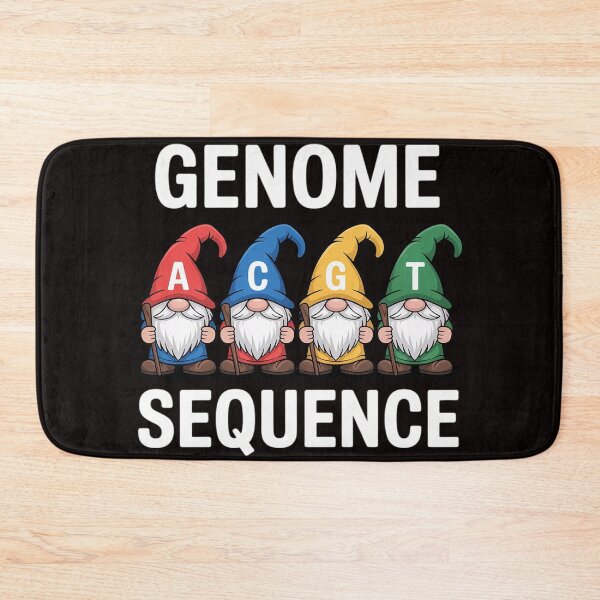 Item preview, Genome Sequence Gnome Biology Physics Science Pun designed and sold by MelSurf.