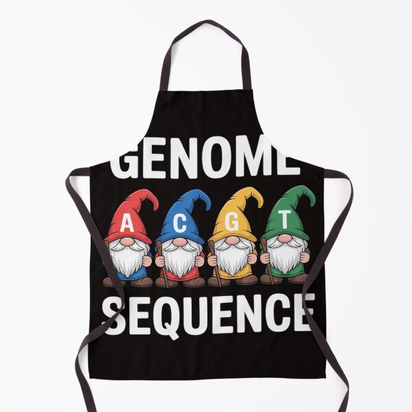 Item preview, Genome Sequence Gnome Biology Physics Science Pun designed and sold by MelSurf.