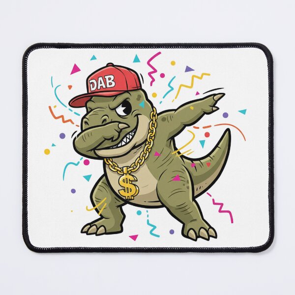 Item preview, Dabbing T-Rex – Funny Hip Hop Dino Party Design designed and sold by DinoPrints-shop.