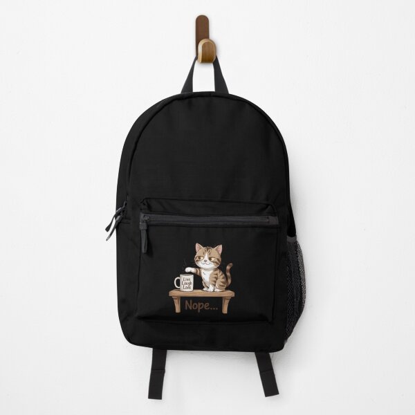 Item preview, Funny Nope Cat – Cat Swipes– Anti-Motivational Humor designed and sold by ReadySide.