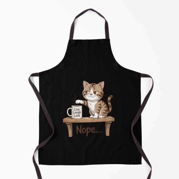 Item preview, Funny Nope Cat – Cat Swipes– Anti-Motivational Humor designed and sold by ReadySide.