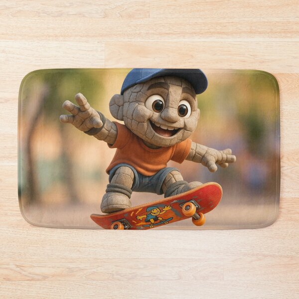 Item preview, Skater Golem Boy designed and sold by Sillytoe.