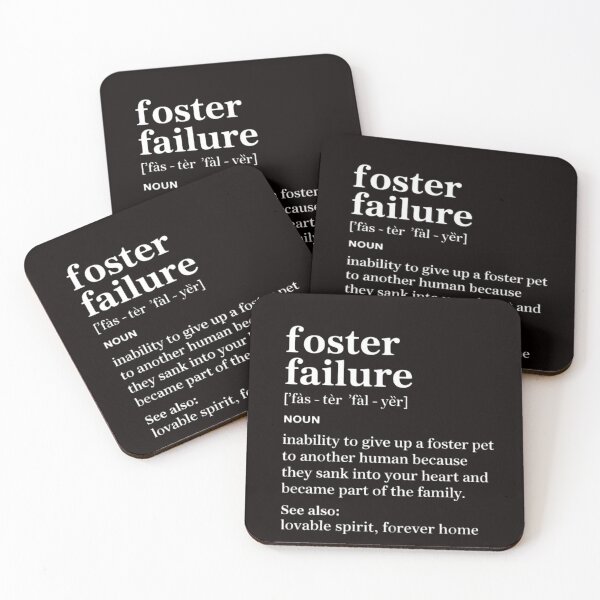 Item preview, Foster Failure Definition, Cat Dog Bird Foster Parent Gift designed and sold by MelSurf.