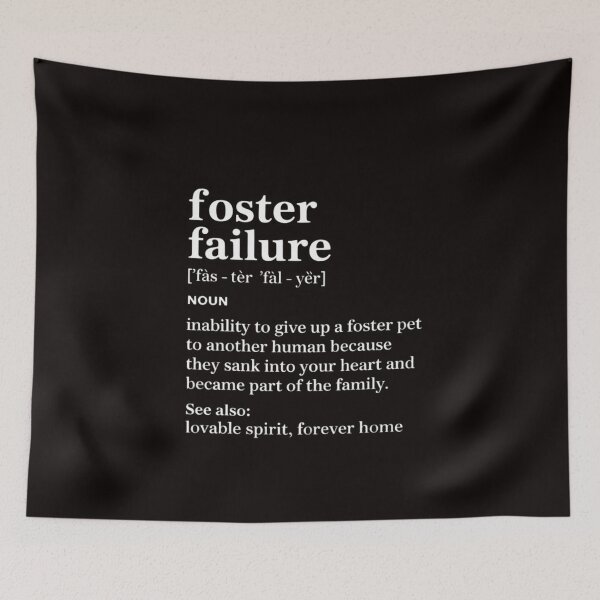 Item preview, Foster Failure Definition, Cat Dog Bird Foster Parent Gift designed and sold by MelSurf.