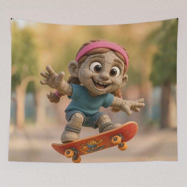 Item preview, Skater Golem Girl designed and sold by Sillytoe.