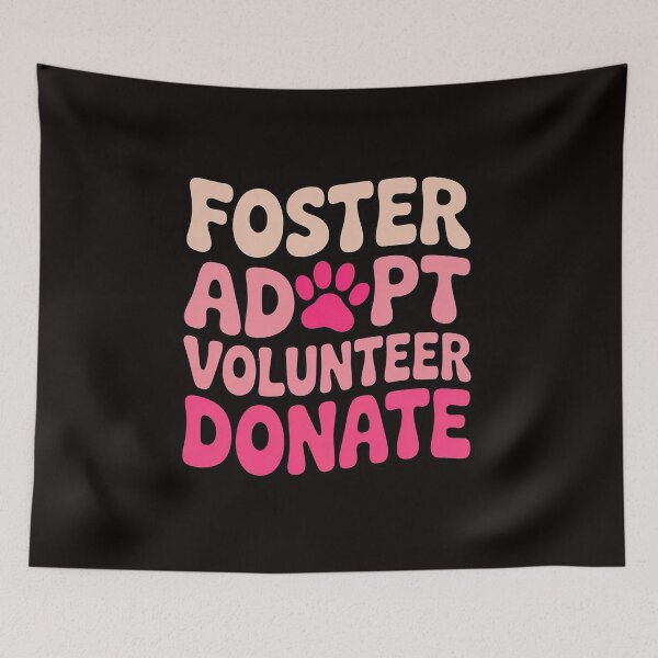 Item preview, Foster Adopt Volunteer Donate Animal Rescue Dog Lover Men Women designed and sold by MelSurf.