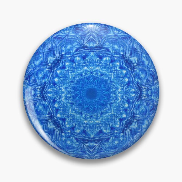 Item preview, Blue Gemstone Mandala Kaleidoscope designed and sold by SassyArtistry.