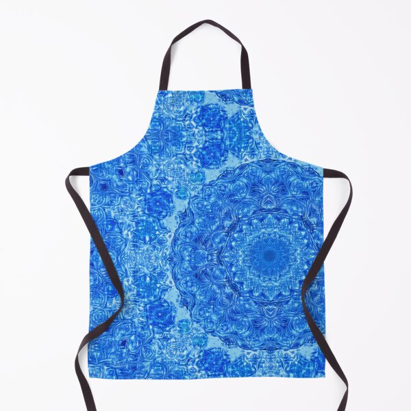 Item preview, Blue Gemstone Mandala Kaleidoscope designed and sold by SassyArtistry.