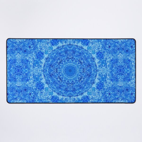 Item preview, Blue Gemstone Mandala Kaleidoscope designed and sold by SassyArtistry.