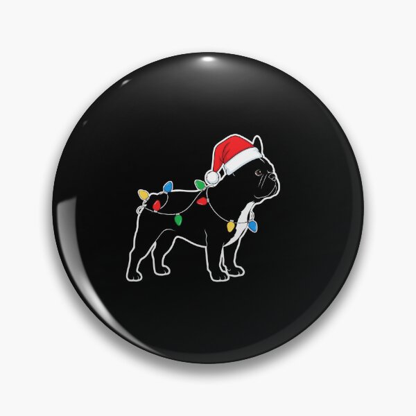 Item preview, French Bulldog Christmas Silhouette Lights - Dog Lovers designed and sold by The Real Life Symphony.