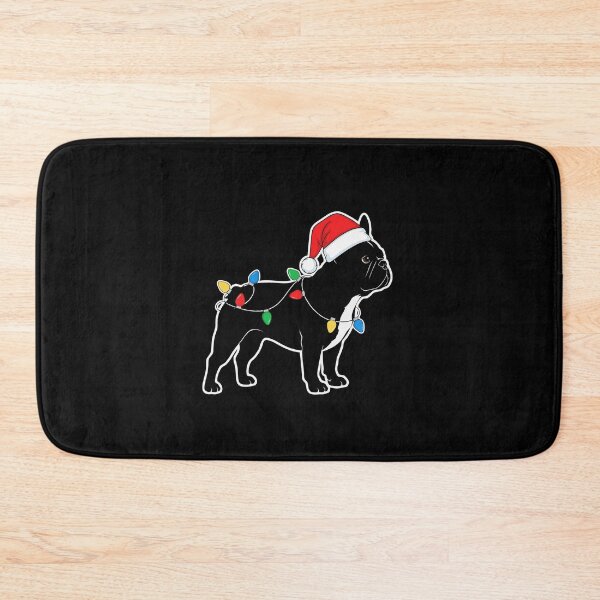 Item preview, French Bulldog Christmas Silhouette Lights - Dog Lovers designed and sold by The Real Life Symphony.
