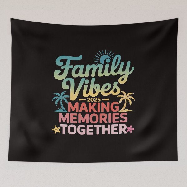 Item preview, Family 2025 Vibes Family Reunion Vacation Making Memories designed and sold by MelSurf.