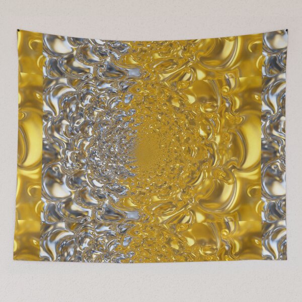 Item preview, Gold Spiral Liquid Pattern designed and sold by SassyArtistry.