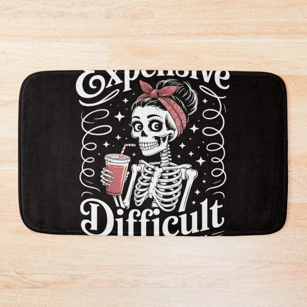 Item preview, Expensive Difficult And Talks Back Messy Bun Skeleton designed and sold by MelSurf.