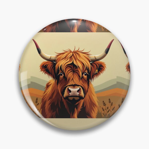 Item preview, Highland cow designed and sold by Horror03.