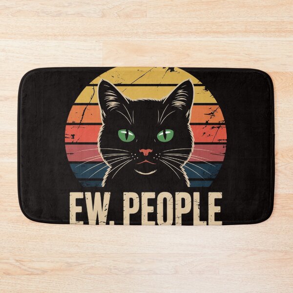 Item preview, Ew People Cat Sunset Introvert Pet Lover Owner Gift designed and sold by MelSurf.