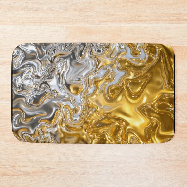 Item preview, Gold Silver Melted Texture designed and sold by SassyArtistry.
