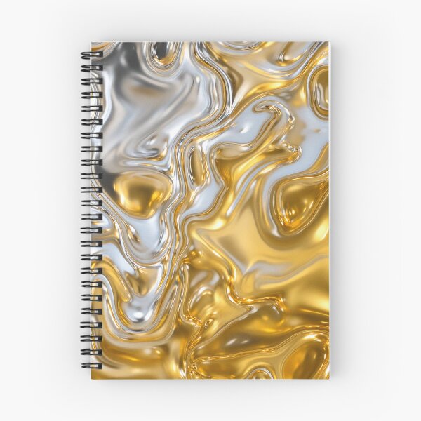 Item preview, Gold Silver Melted Texture designed and sold by SassyArtistry.