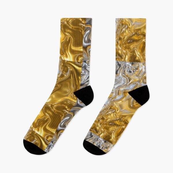 Item preview, Gold Silver Melted Texture designed and sold by SassyArtistry.
