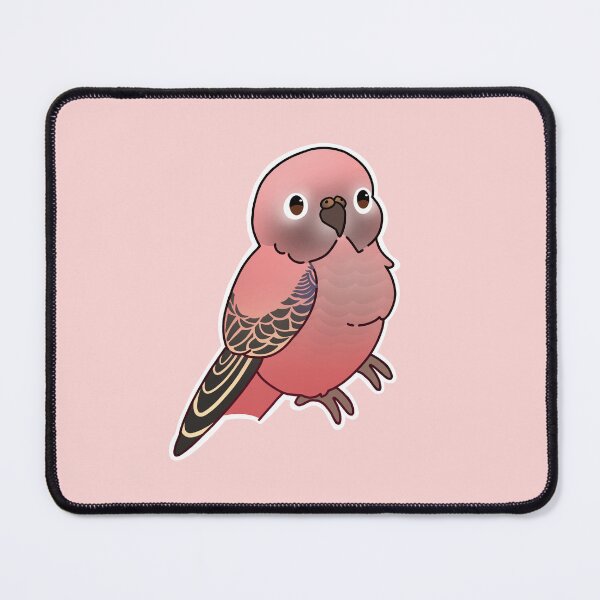 Item preview, Rosey Bourke parrot designed and sold by Blueberry-b1rd.