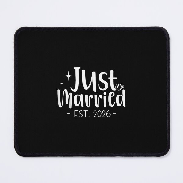 Item preview, Just Married 2026 Honeymoon Wedding Couples Fiancee designed and sold by Jamalixan.