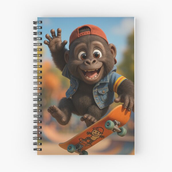 Item preview, Skater Gorilla designed and sold by Sillytoe.