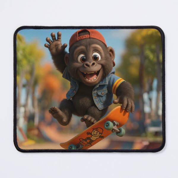 Item preview, Skater Gorilla designed and sold by Sillytoe.