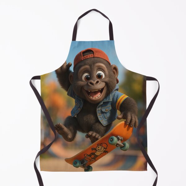 Item preview, Skater Gorilla designed and sold by Sillytoe.