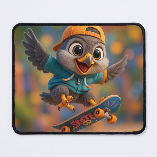 Item preview, Skater Goshawk Hawk designed and sold by Sillytoe.