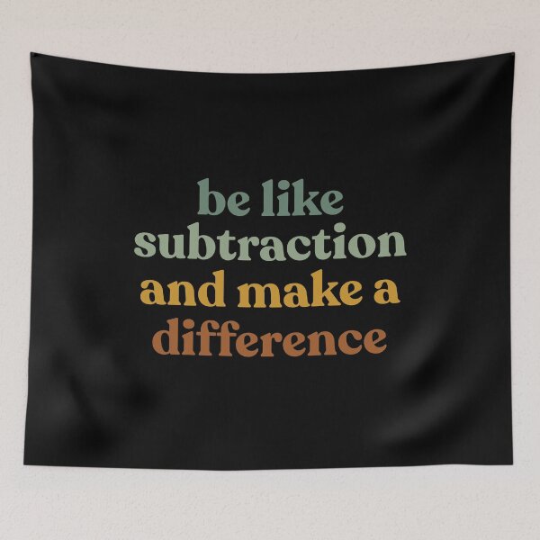 Item preview, Funny Math Teacher Be Like Subtraction And Make A Difference Mathematician  designed and sold by faridman.