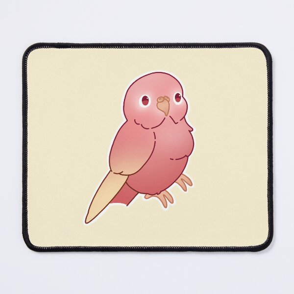 Item preview, Rubino bourke parakeet designed and sold by Blueberry-b1rd.