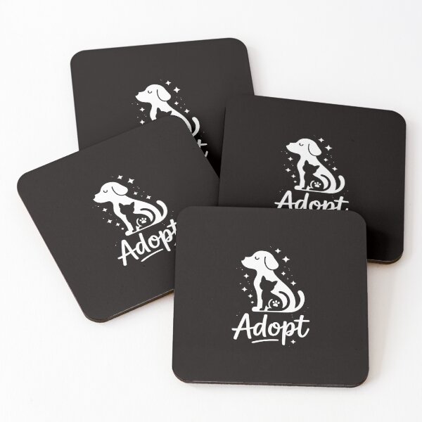 Item preview, Dog Adopt Art For Men Women Cat Rescue Pet Animal Adoption designed and sold by ControlCenter.