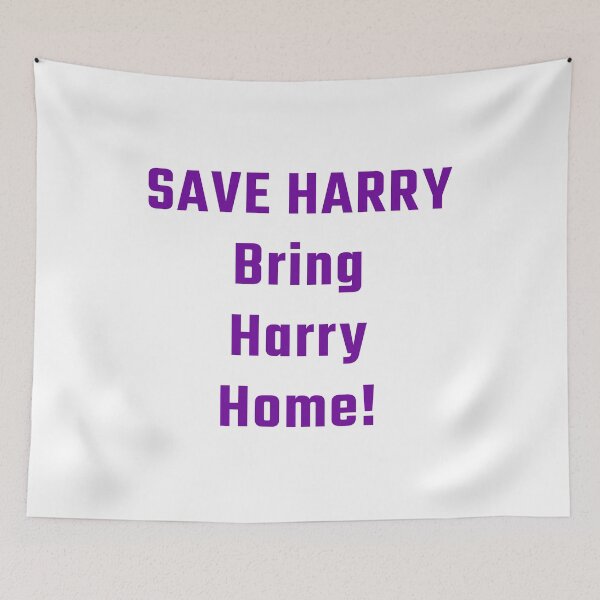 Item preview, Save Harry, bring Harry Home - Purple designed and sold by NoMatterLab.