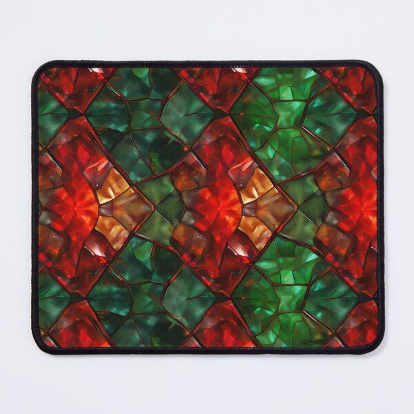 Item preview, Christmas Red Green Diamond Pattern designed and sold by SassyArtistry.