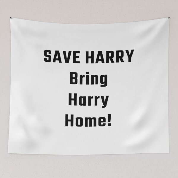 Item preview, Save Harry, bring Harry Home - Black designed and sold by NoMatterLab.