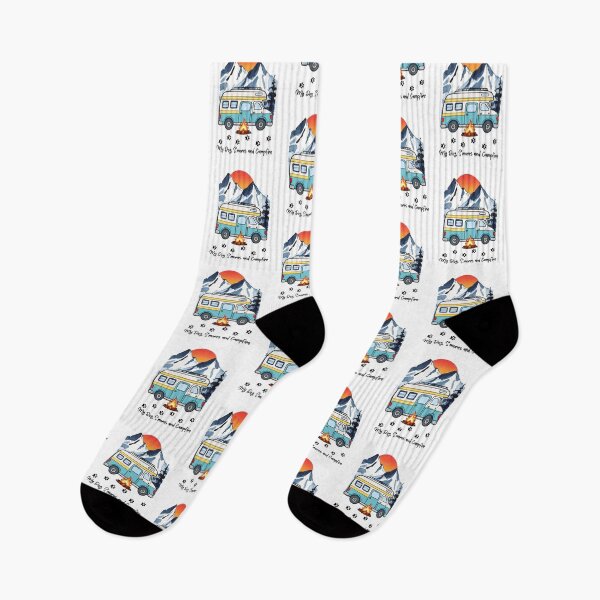 Item preview, My Dog, S'mores and Campfire. Dog and Camping, RV design designed and sold by SofikoDesigns.