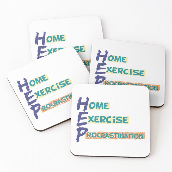 Item preview, HEP (Home Exercise Procrastination) designed and sold by artjuniverse.