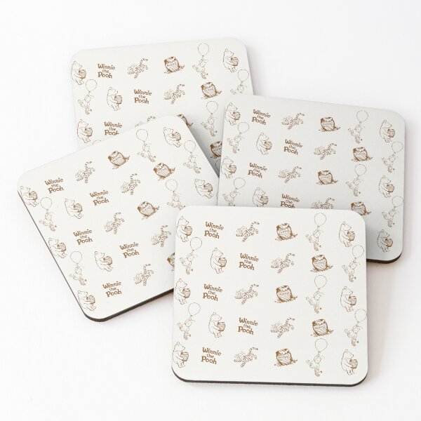 Item preview,  Vintage Winnie the Pooh with Piglet, Tiger & Hunny Drawn designed and sold by Cristina Galerina.