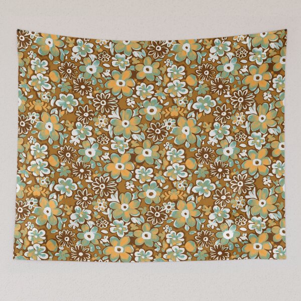 Item preview, Fall Daisy Floral Background designed and sold by Sharon Schwalbe.