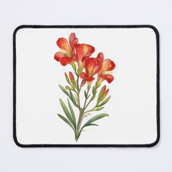 Item preview, Red Freesia designed and sold by HOMETOWN86.