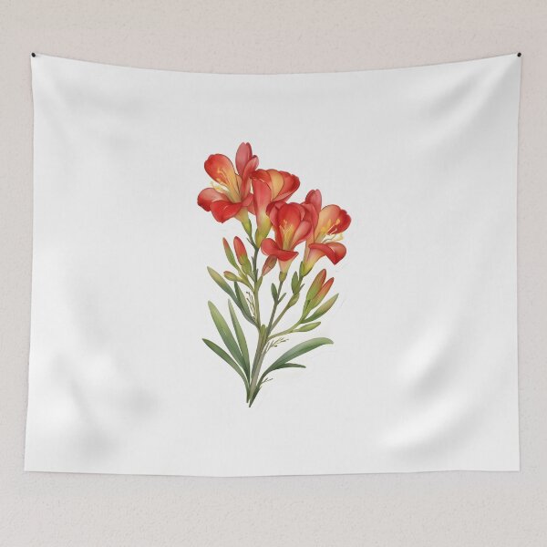 Item preview, Red Freesia designed and sold by HOMETOWN86.