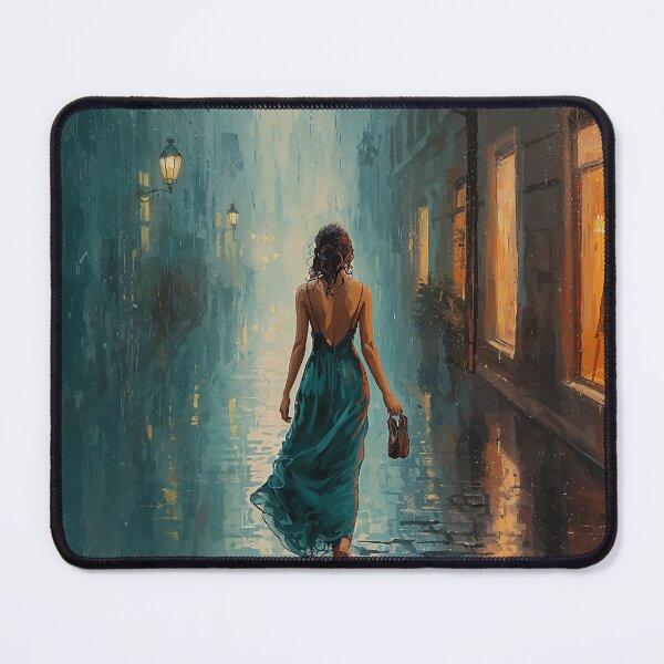 Item preview, Woman Walking Alone in Rainy City designed and sold by NIVEX.