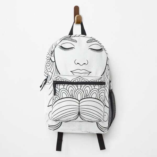 Item preview, Color-Your-Own Elegant Woman Line Art designed and sold by AndrewYoko.