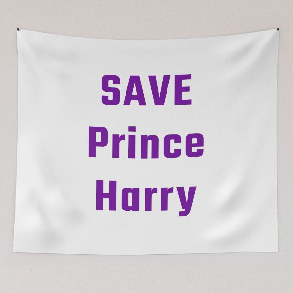 Item preview, Save Prince Harry in Purple designed and sold by NoMatterLab.