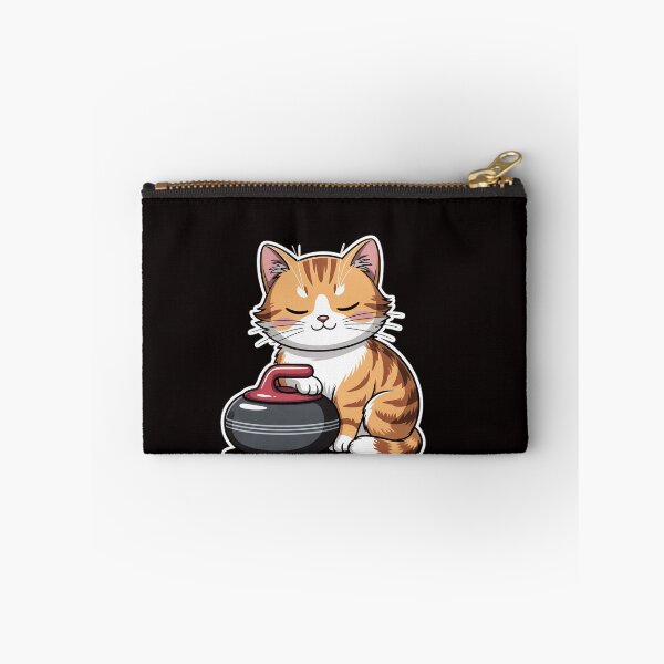 Item preview, Curler Cat I Cat Curling I Curling Player designed and sold by ControlCenter.