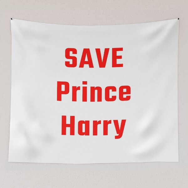 Item preview, Save Prince Harry in Red designed and sold by NoMatterLab.