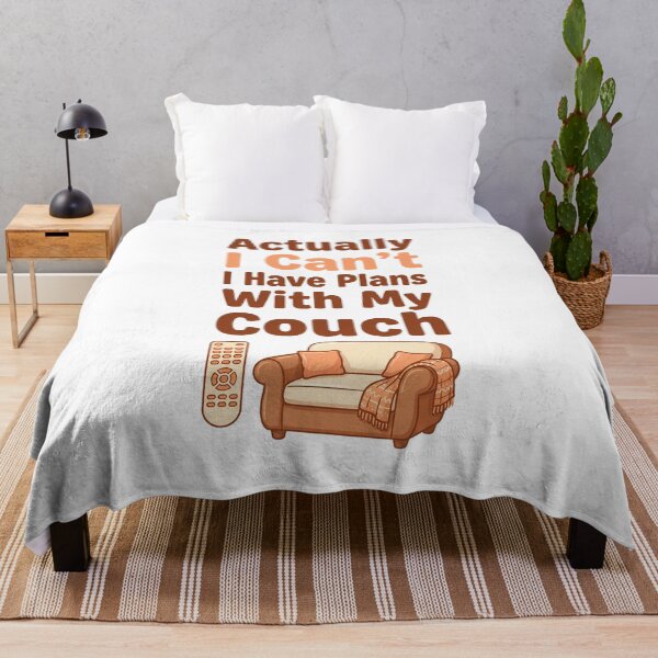 Item preview, Actually I Can't I Have Plans With My Couch designed and sold by Quillway.