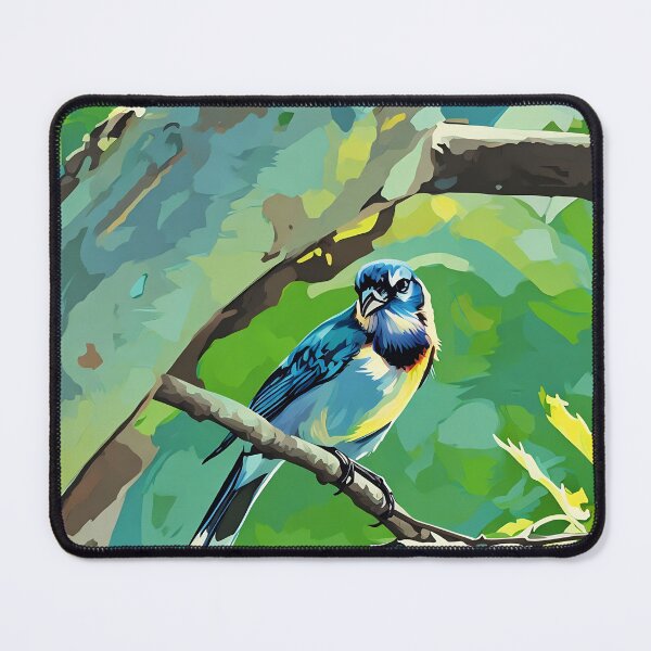 Item preview, Blue Jay in Tree designed and sold by tomorrowsart.